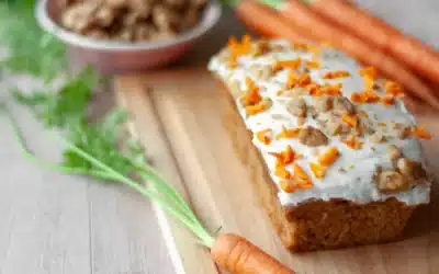Délicieux Carrot Cake healthy au noix